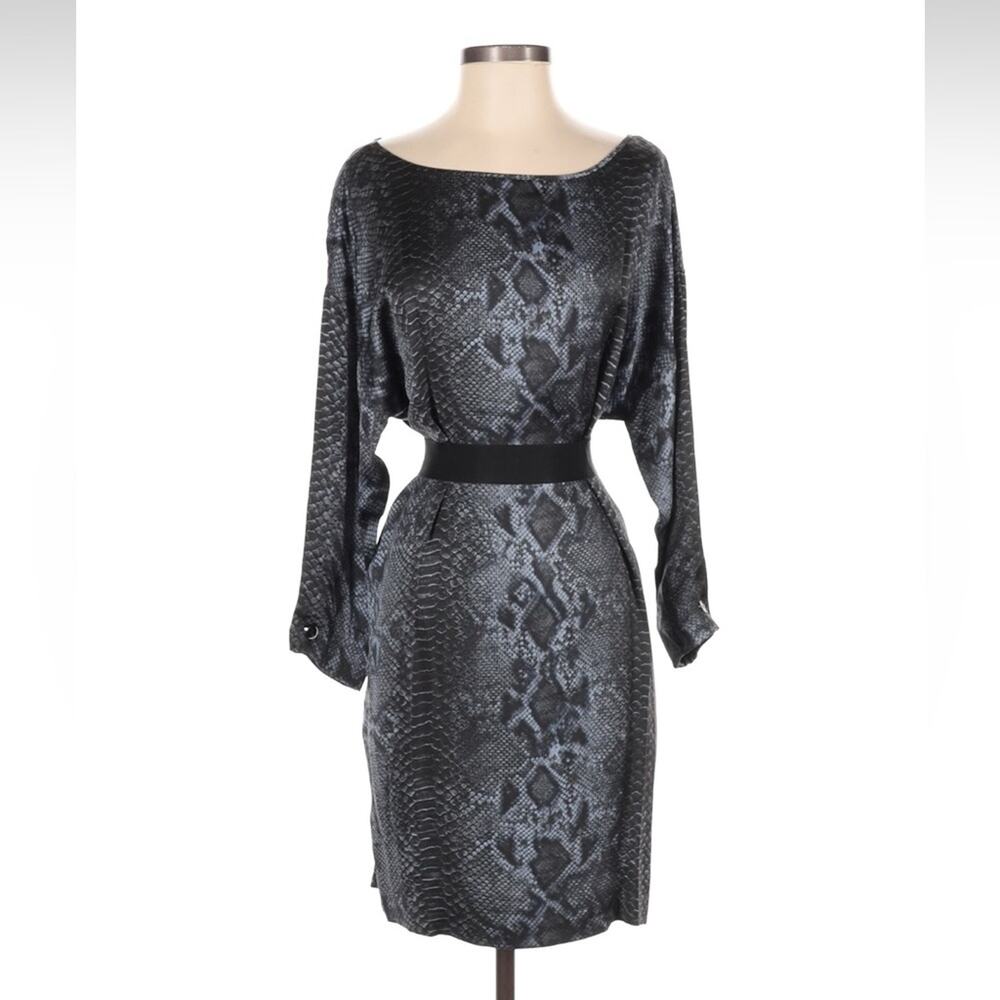 Stella McCartney silk snakeskin print Cocktail Party dress, size 36 or US 2